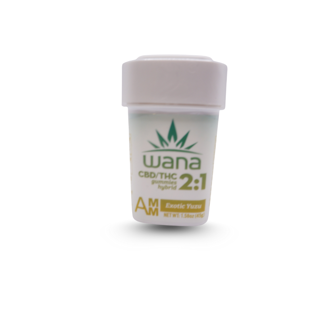 Photograph of product: RVR | Wana | Exotic Yuzu | Gummies | 2:1 | 100mg
