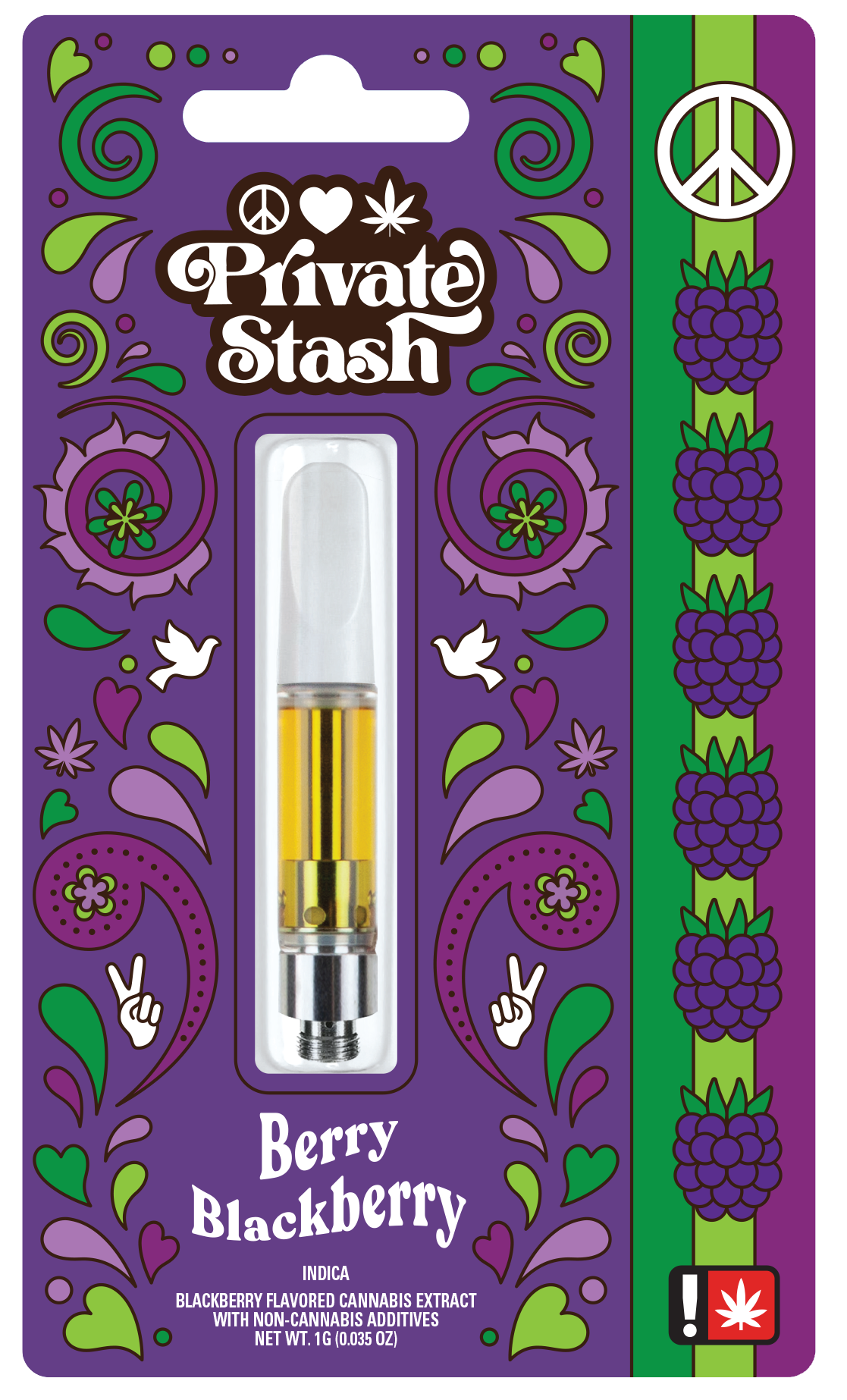 Photograph of product: Berry Blackberry Cartridge | 1g