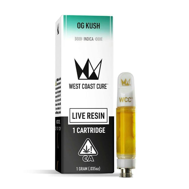 Photograph of product: OG Kush | 1G Live Resin Cartridge