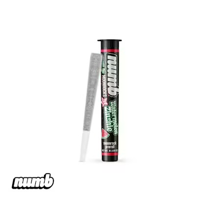 Photograph of Product: AU Numb: Watermelon Zlushie Moonrock Prerolls