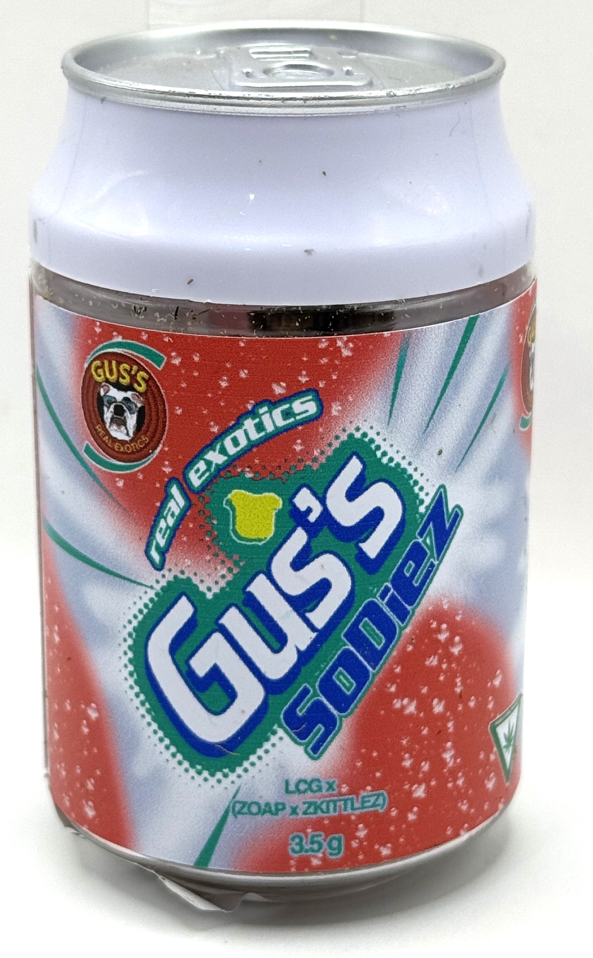 Photograph of product: Gus's Exotics | Red Sodiez | 3.5g Jar