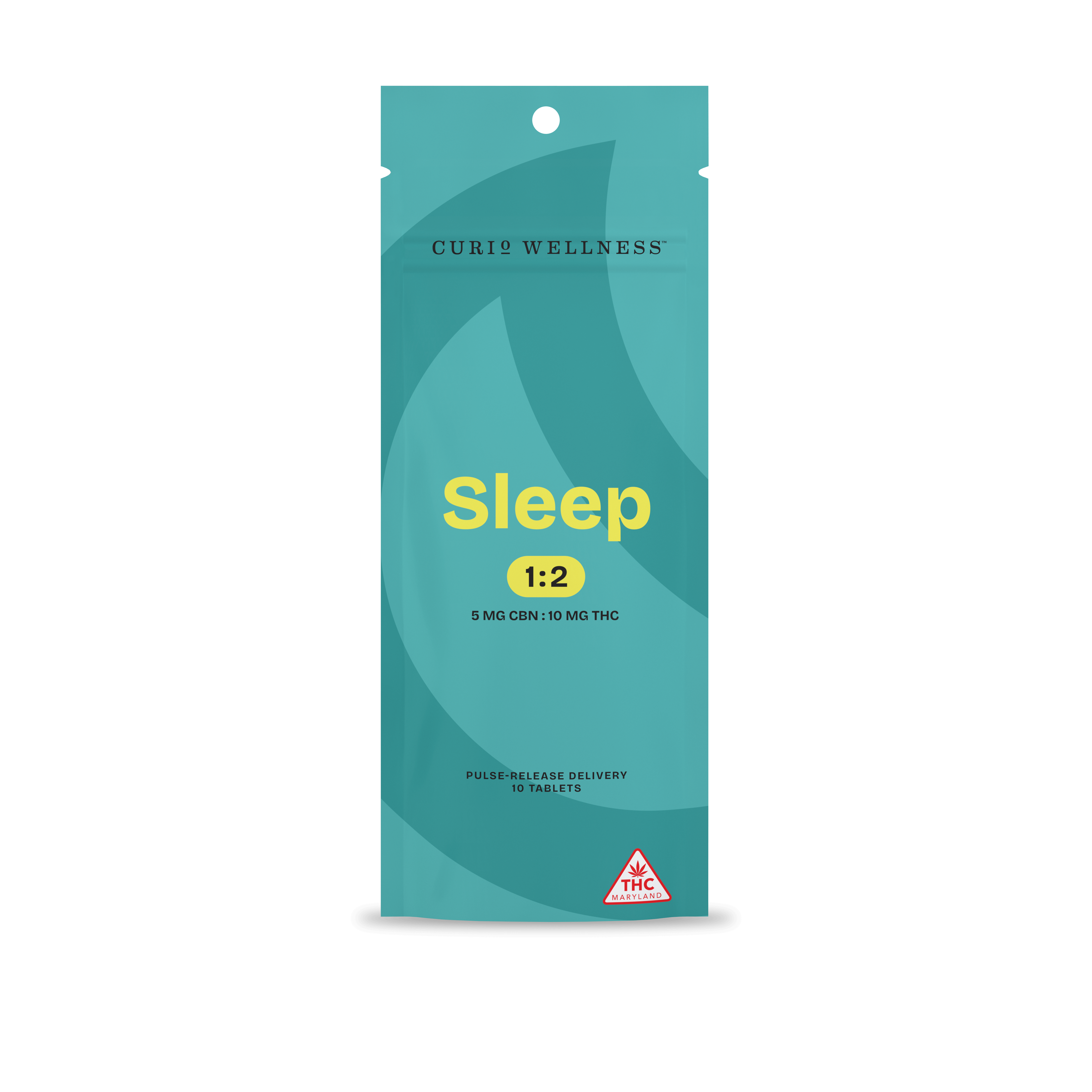 Photograph of product: 100mg Sleep Tablets [2:1 TH-oui:CBN] 10ct
