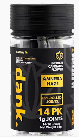 Photograph of product: Amnesia Haze - 14pk Preroll Pack
