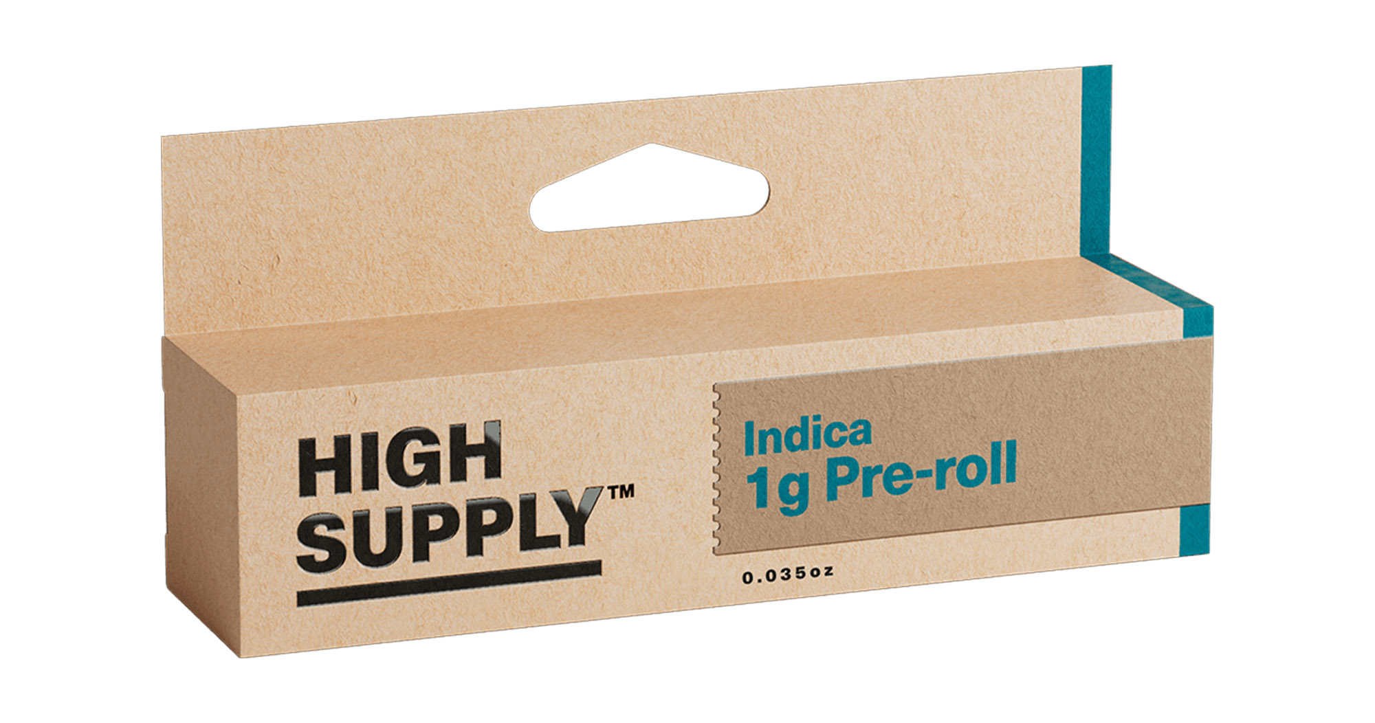 Photograph of product: Banana Mints | Preroll | 1g | by High Supply