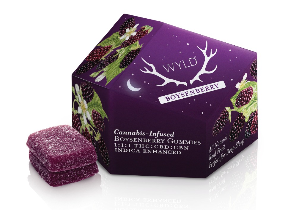 Photograph of product: Gummies | Boysenberry 1:1:1 (TH-oui:CBD:CBN) | 10pk