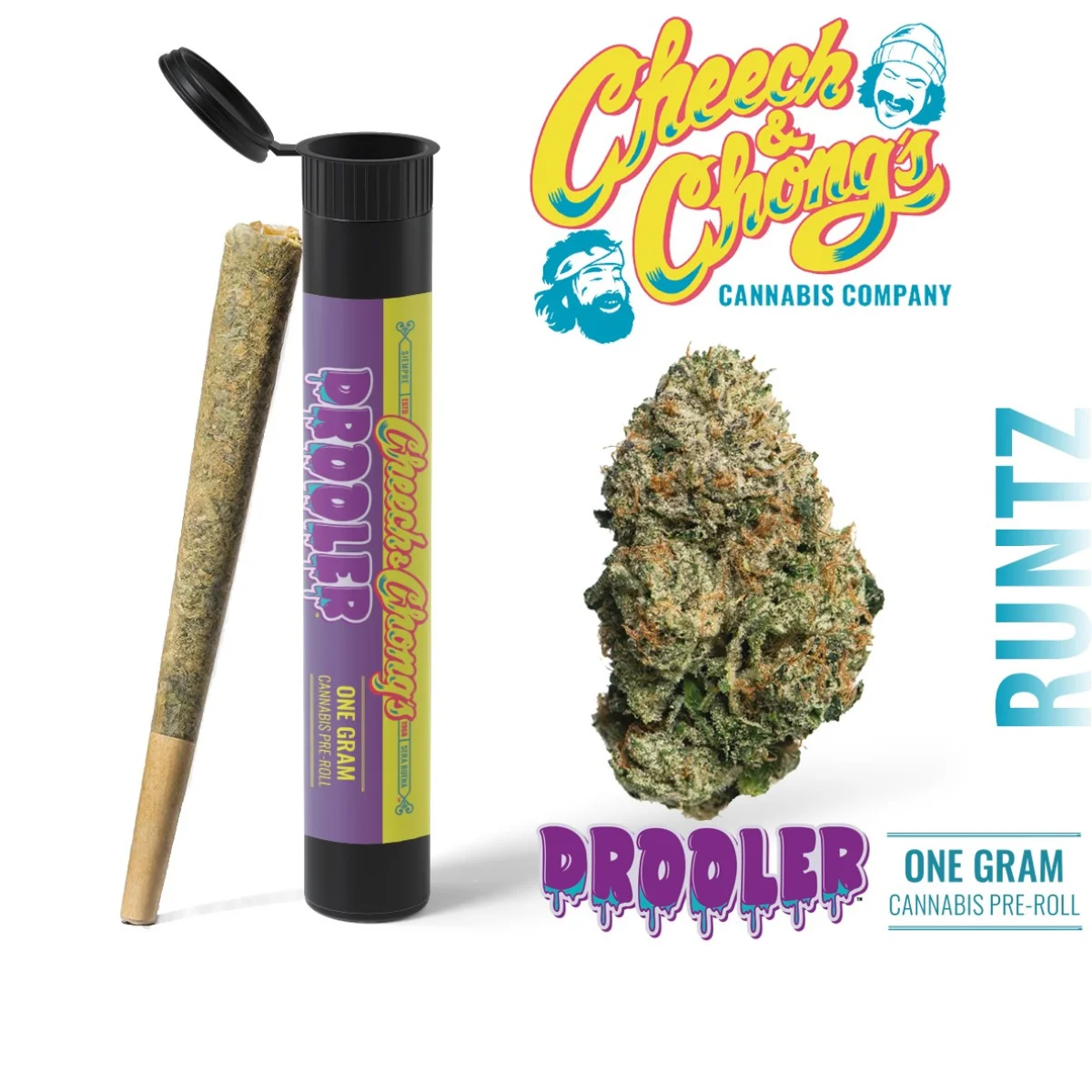 Photograph of product: Cheech & Chong | Drooler Pre Roll 1pk