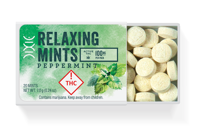 Photograph of product: Peppermint Relaxing Mints | 100mg
