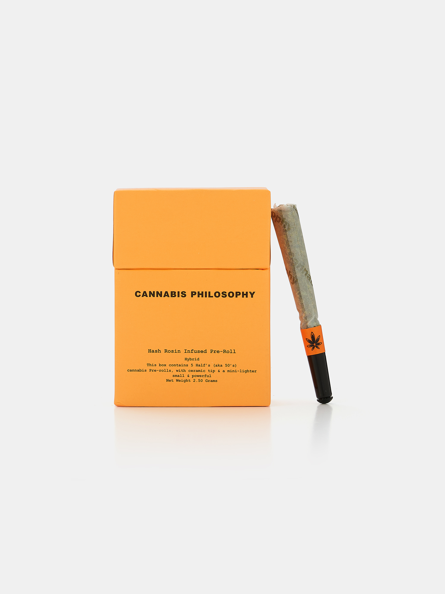 Photograph of product: The Oui'd Philosophy	 | Infused Pre-Roll Shorts Hybrid 5pk + Lighter |  3.75g