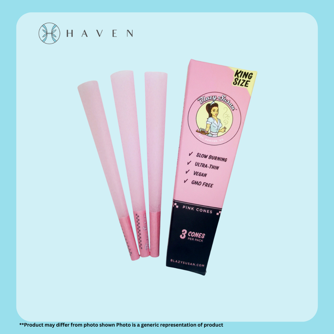 Photograph of product: Blazy Susan 6pk 1 1/4 Size Cones (Purple)
