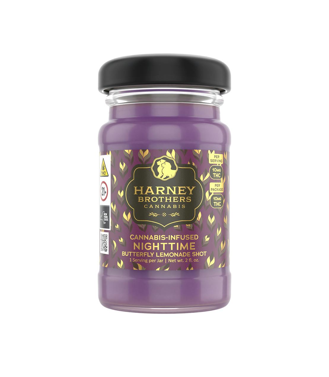 Photograph of product: Harney Brothers Nighttime Butterfly Lemonade 10mg Shot