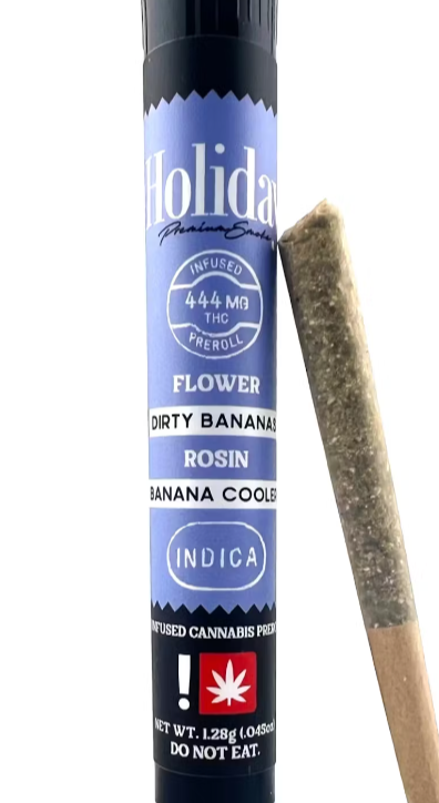 Photograph of product: Holiday au chocolatburger x Strawberry Guava au chocolat Rosin Infused Pre Roll