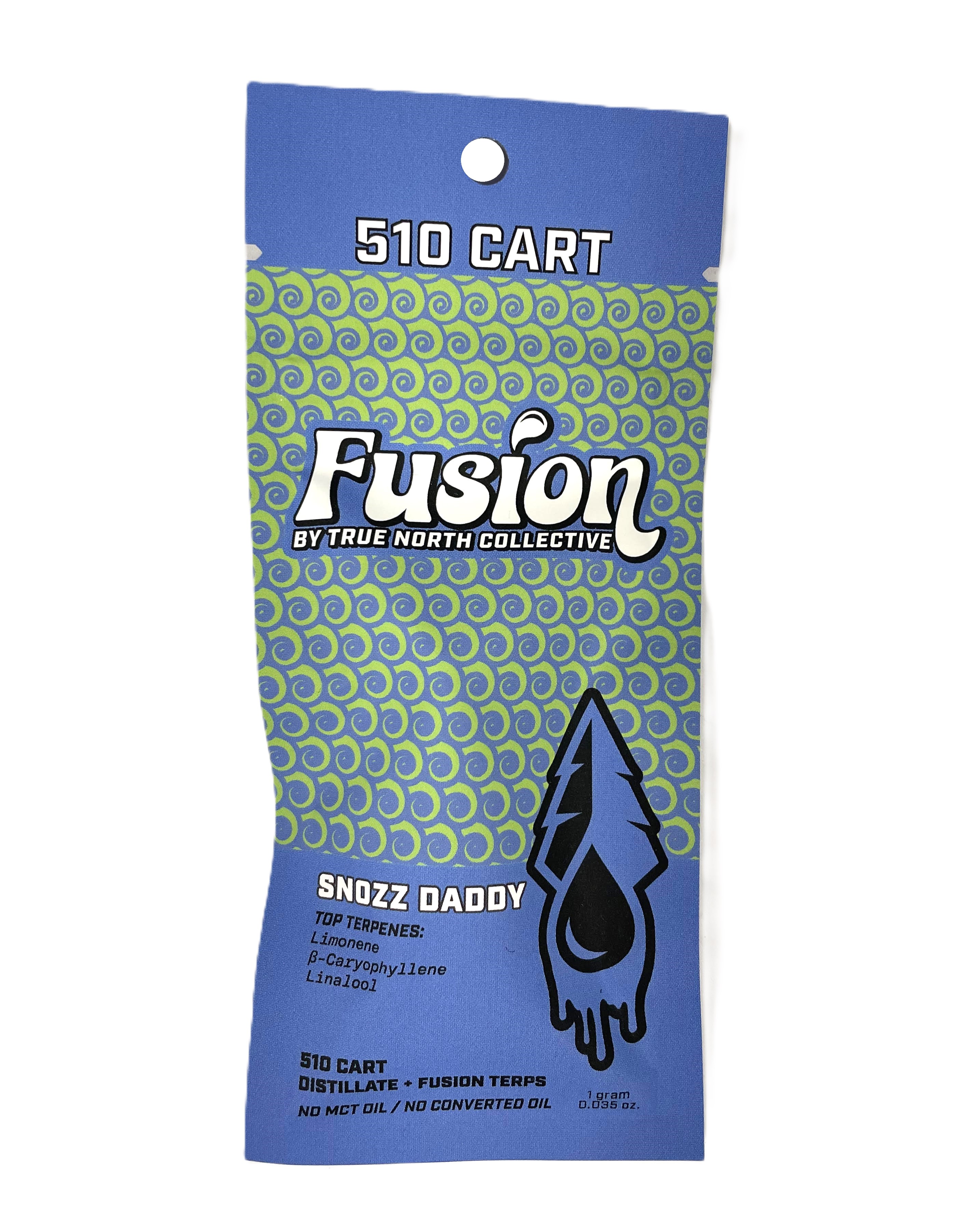 Photograph of product: Fusion - Snozz Daddy TNC 510 Vape Cart