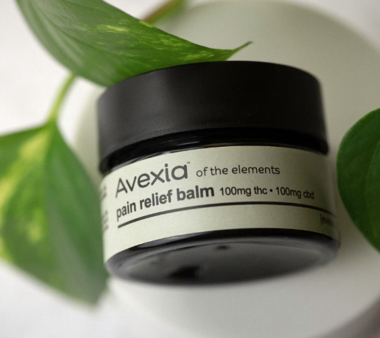 Photograph of product: Avexia Topical Balm 100mg- 1:1 (CBD:TH-oui)