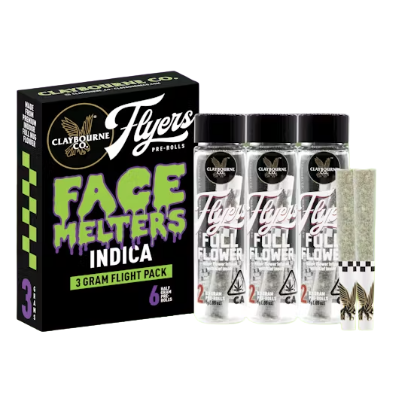 Photograph of product: Preroll 6pk - Face Melters
