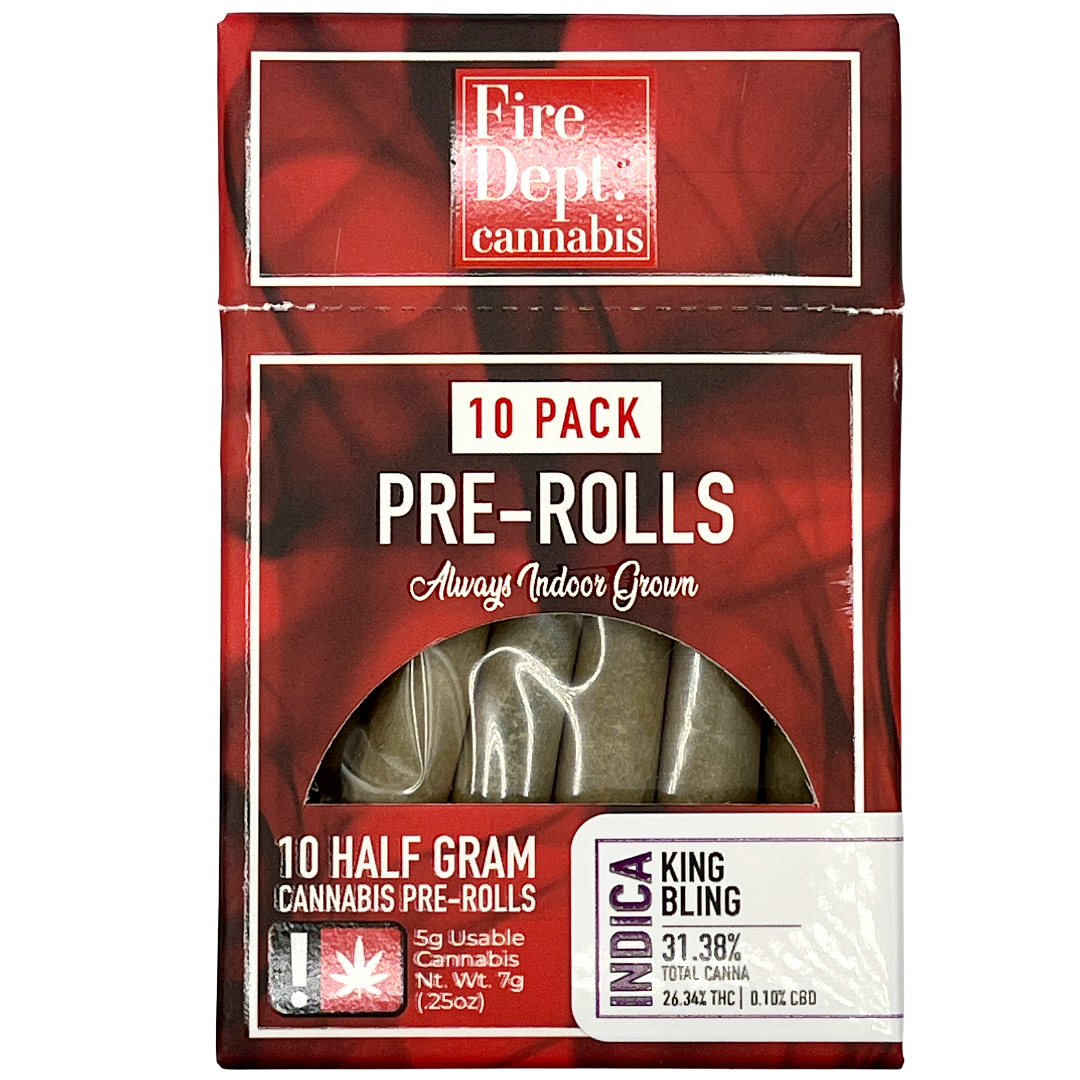 Photograph of product: FD- King Bling (.5G) 10PK (I)
