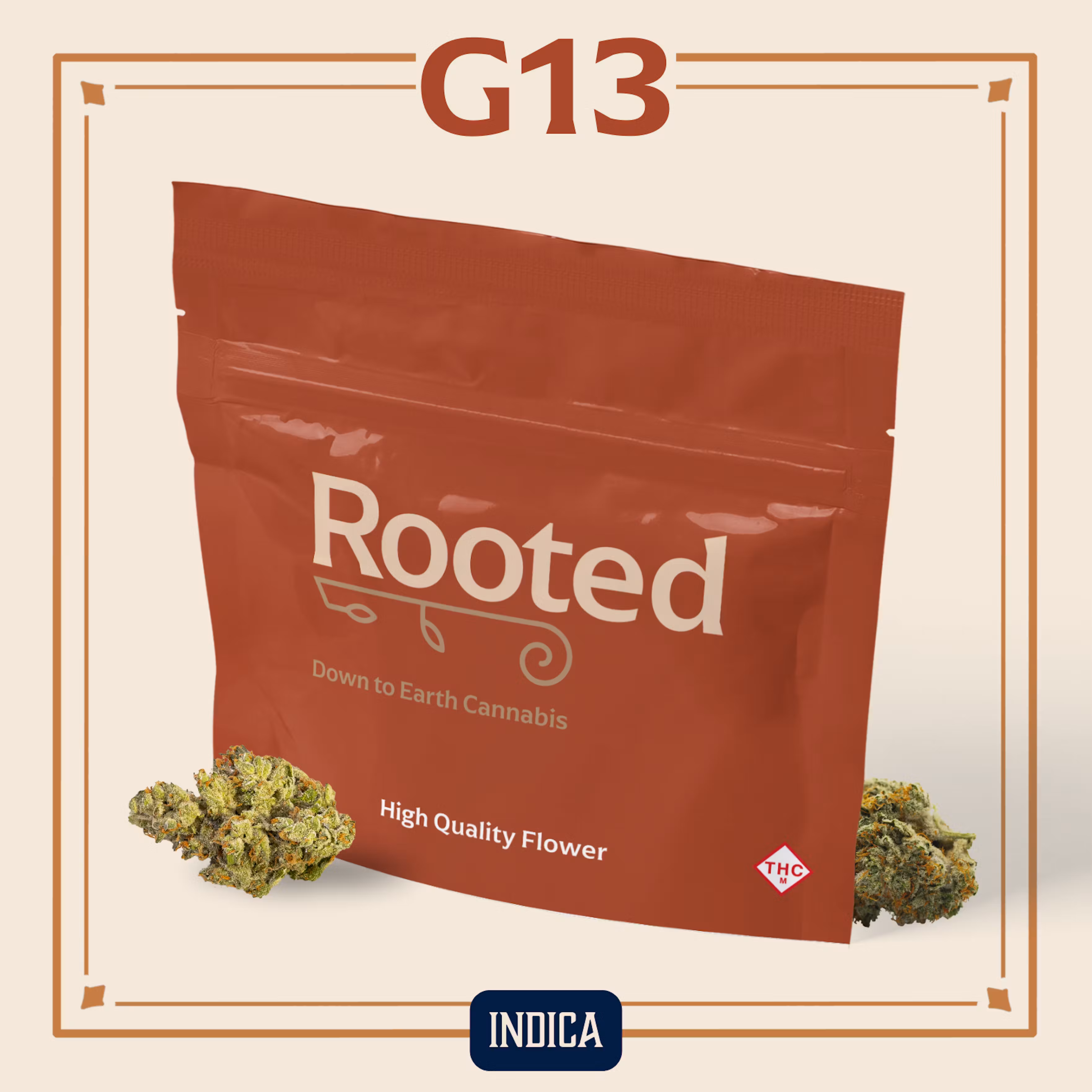 Photograph of product: Rooted - Wedding Cake - 14g