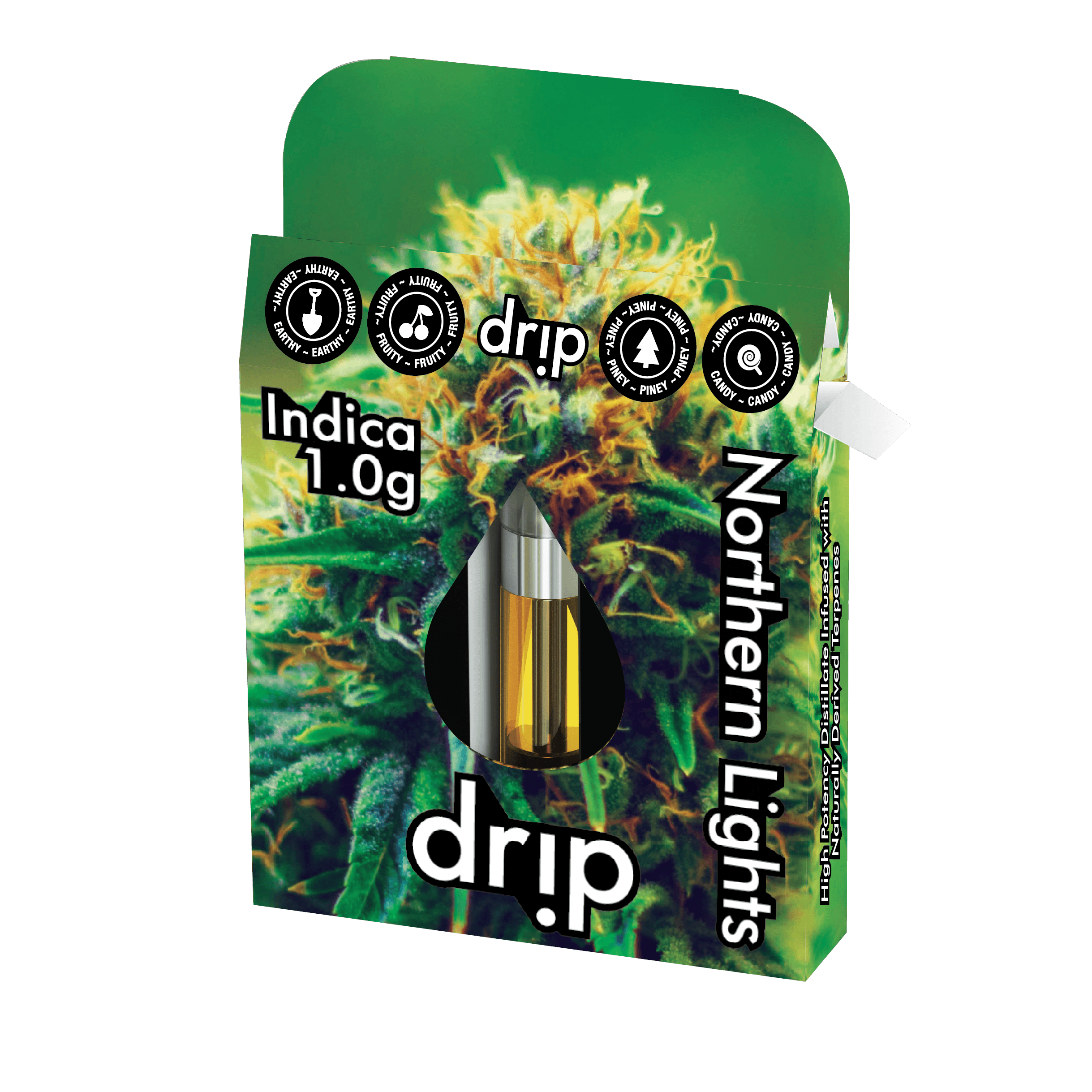 Photograph of product: Drip - Cartridge - Northern Lights (Oui'd)