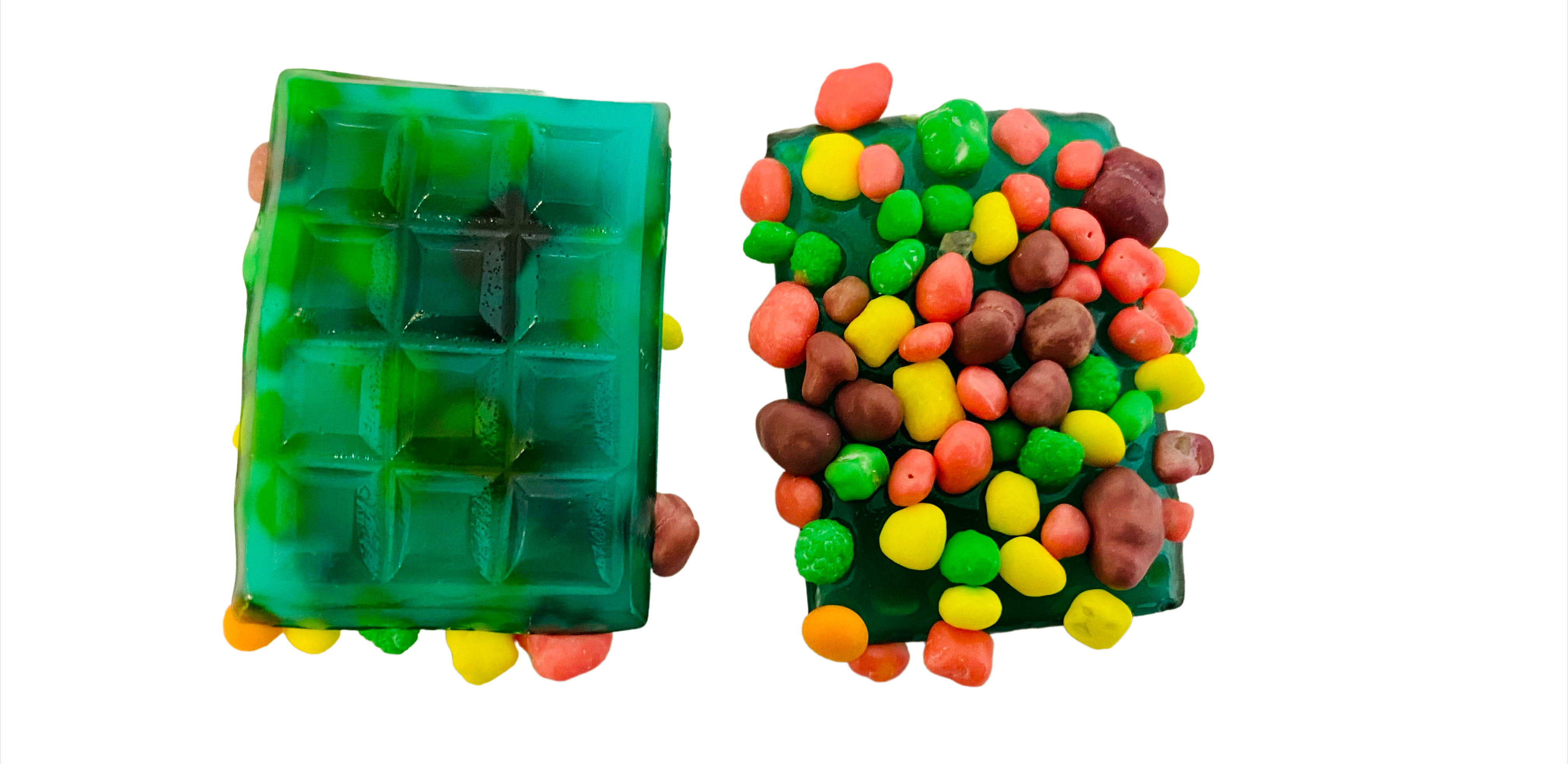 Photograph of product: *Gummy - TF - Geek Bomb - 100mg - GLS - Blue Raspberry