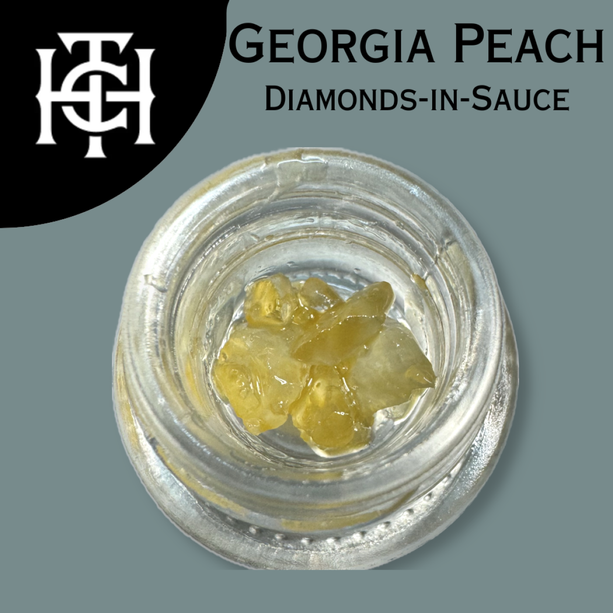 Photograph of product: Georgia Peach Pie Diamonds in Sauce | Concentrates | 1g