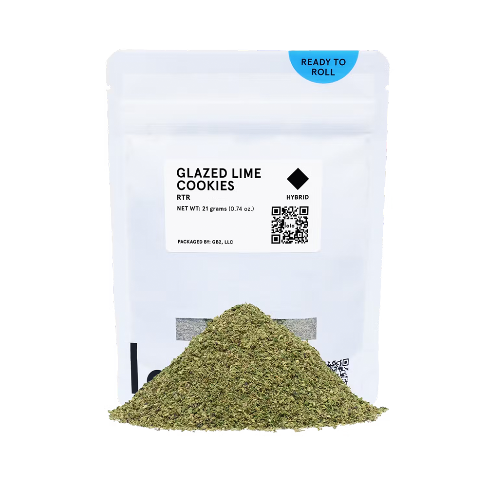 Photograph of product: Glazed Lime Cookies
