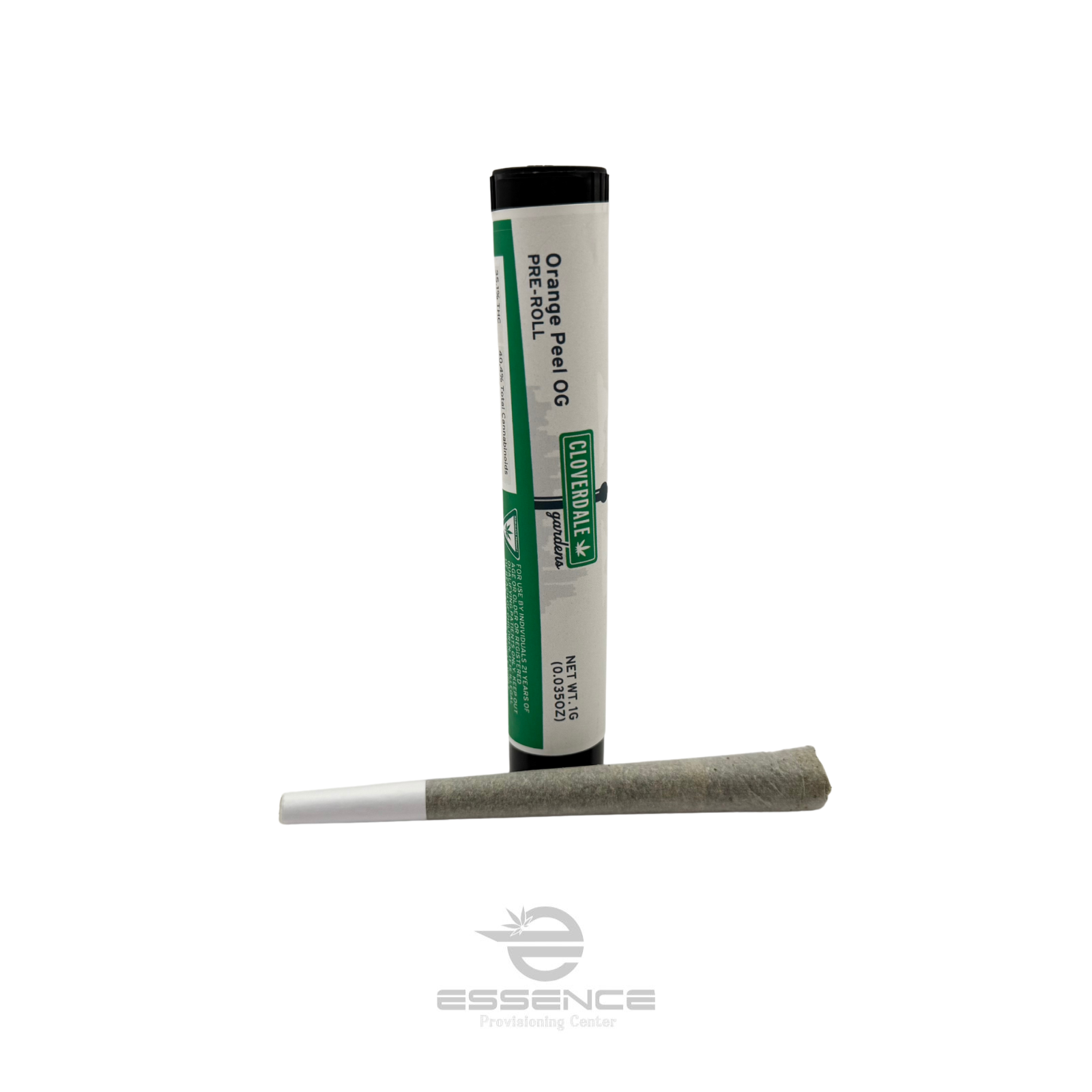 Photograph of product: Cloverdale Gardens - Orange Peel Pre-Roll