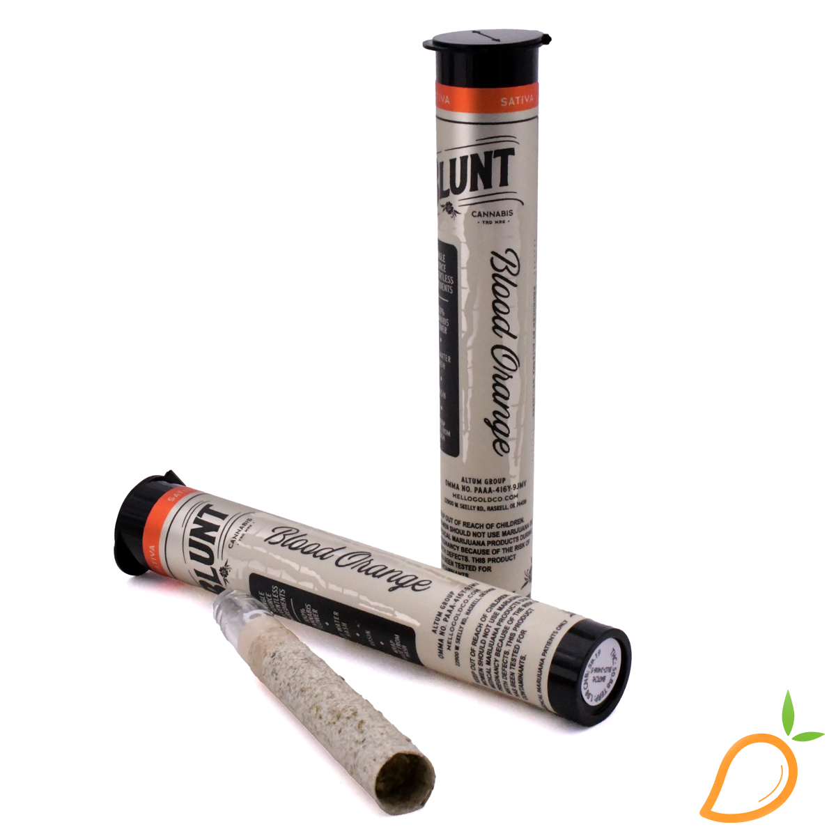 Photograph of Product: 1.5g Blood Orange Infused Ice Blunt Alterra Wellness