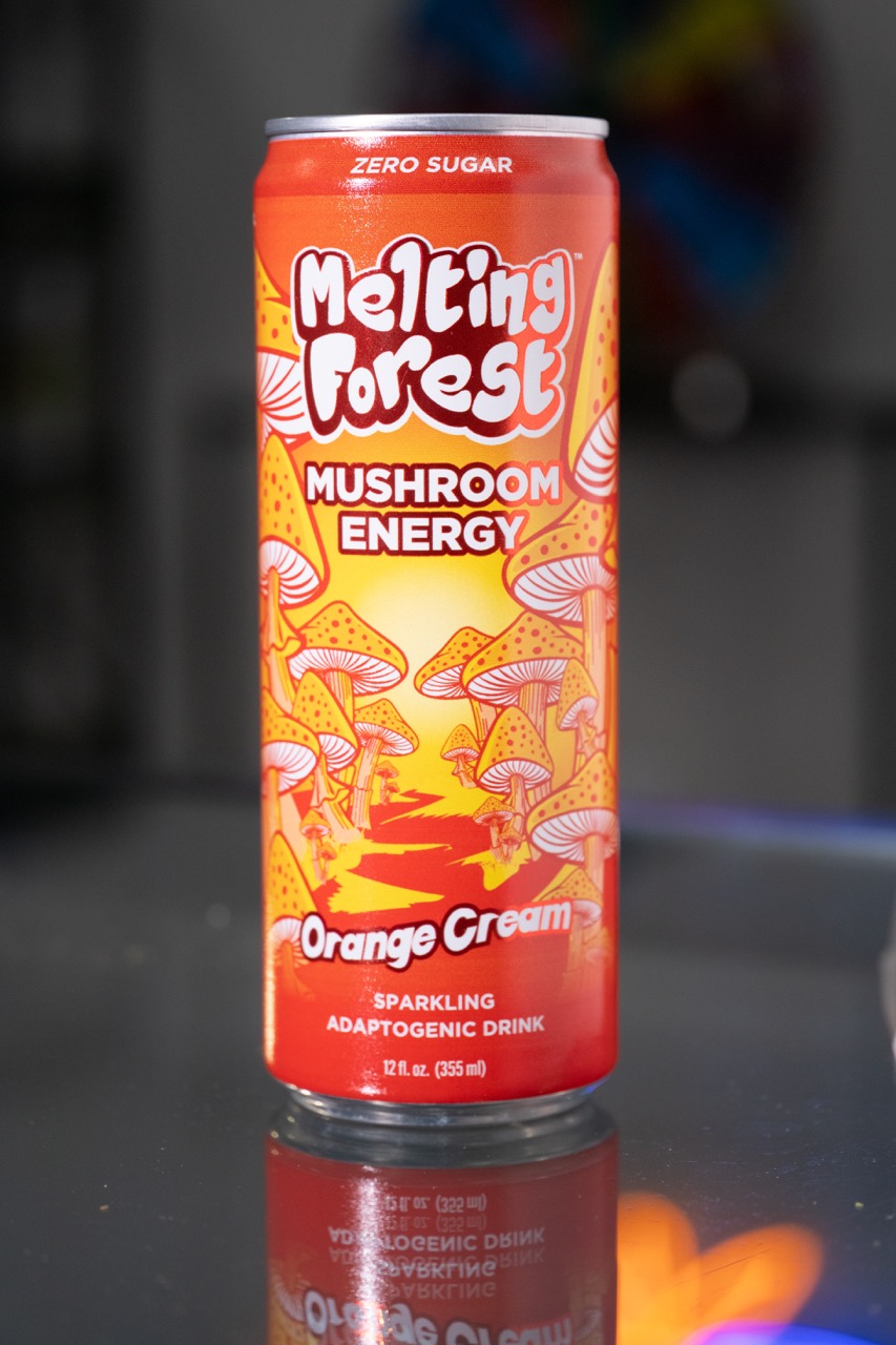 Photograph of product: MELTING FOREST - ENERGY DRINK - ORANGE CREAM
