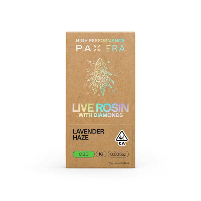 Photograph of product: Lavender Haze | 1g Live Rosin Pod