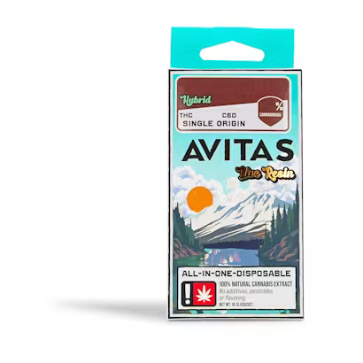 Photograph of product: Avitas - DANTE'S INFERNO - Disposable Live Resin Cartridge - (1g) - H