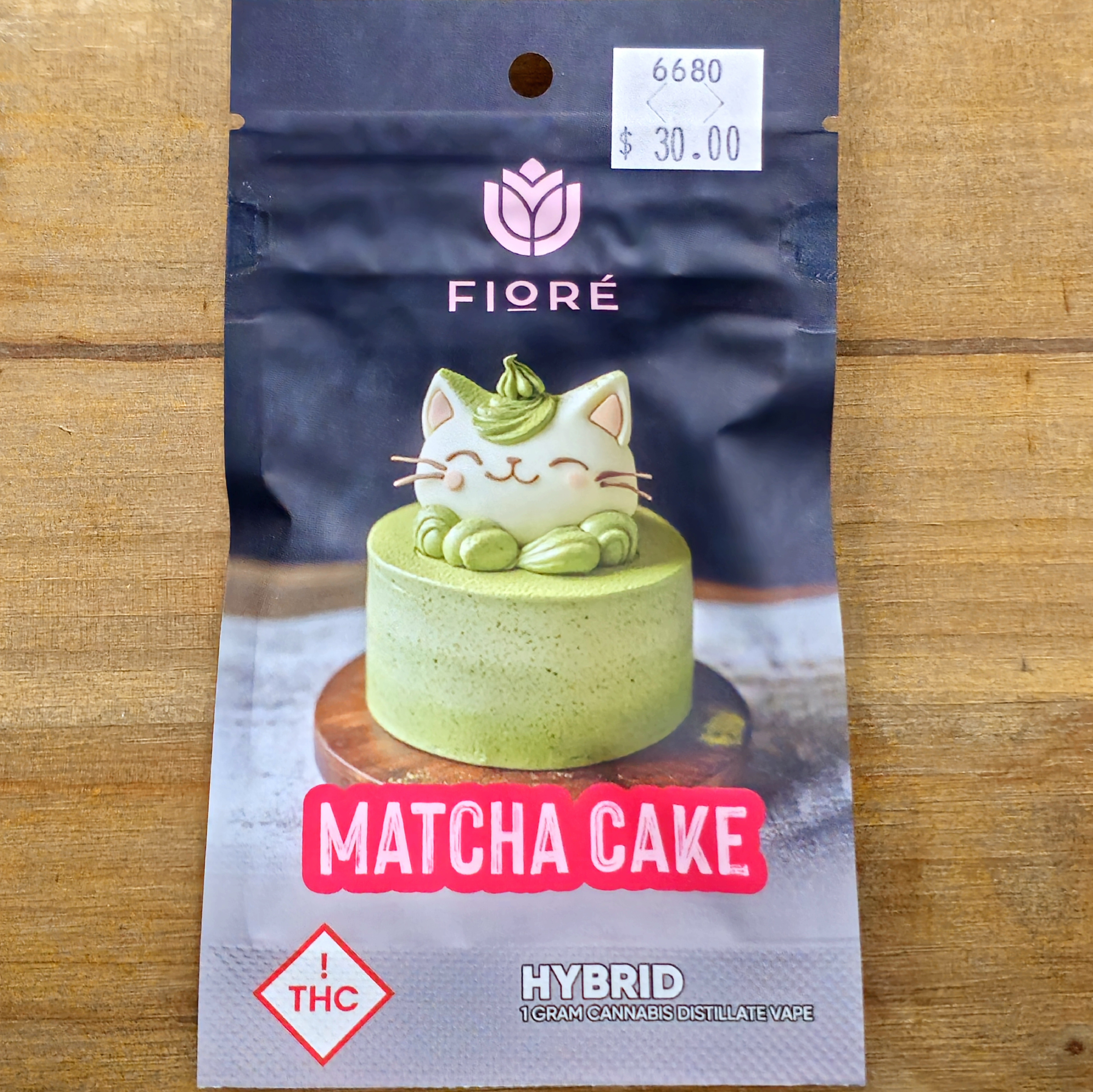 Photograph of product: Fiore | Matcha Cake Cartridge 6680