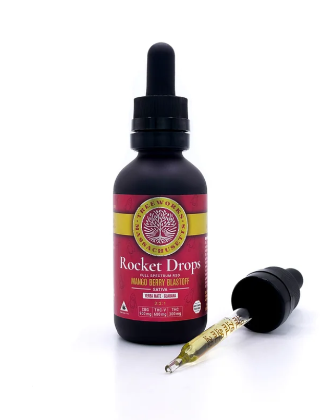 Photograph of product: Rocket Drops 3:2:1 Tincture | 2oz | Treeworks