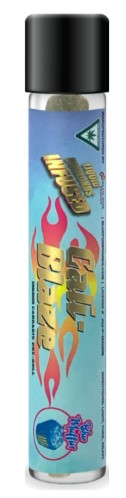 Photograph of product: Cali-Blaze Blue Muffin Infused Pre-Roll 1.2g