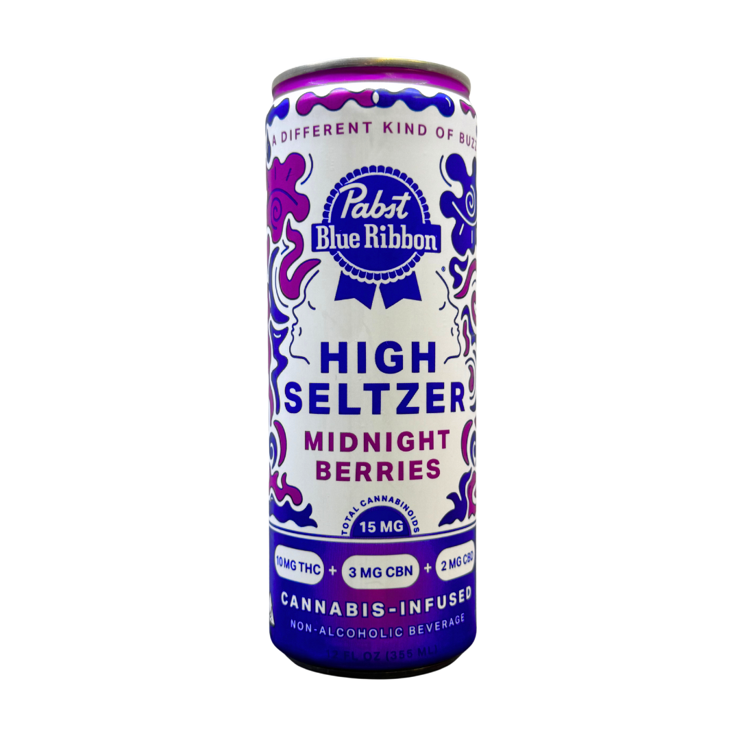 Photograph of product: MIDNIGHT BERRIES INFUSED SELTZER "PBR"