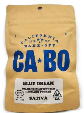 Photograph of product: 14g Blue Dream Diamond Infused Flower - Cabo