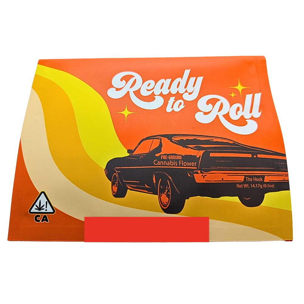 Photograph of product: Hook Ready-to-Roll 14g Half Ounce with Hook papers - Oui'd Blend