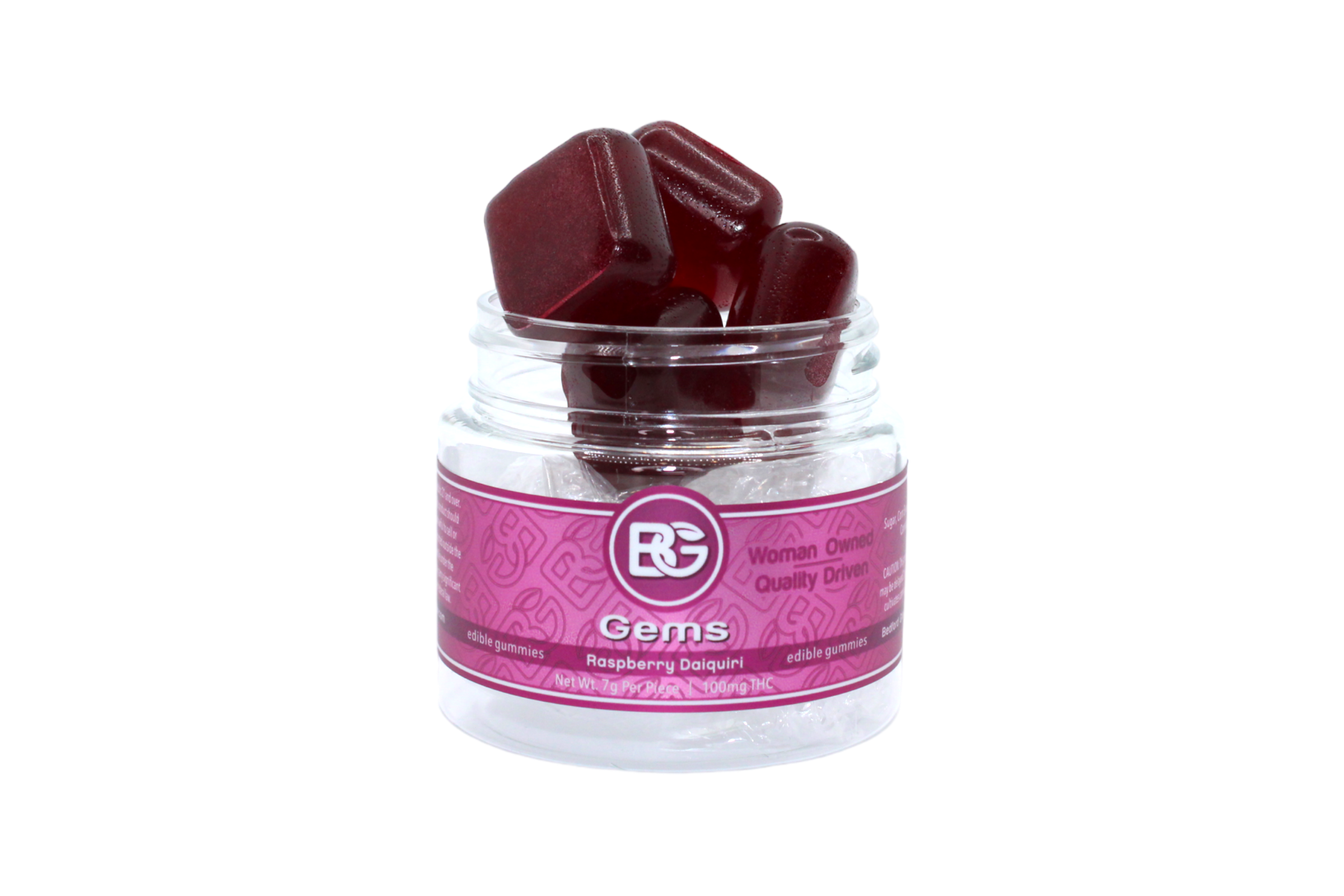 Photograph of product: Gummy Raspberry Daiquiri [5pk] | 100mg
