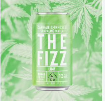 Photograph of Product: Fizz Sparkling Lime - 10mg
