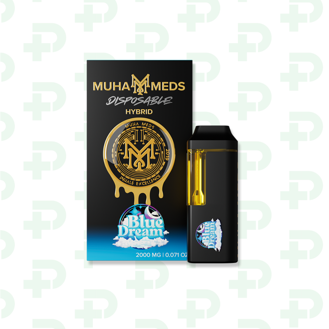 Photograph of product: MuhaMeds Disposable - Hybrid - Blue Dream