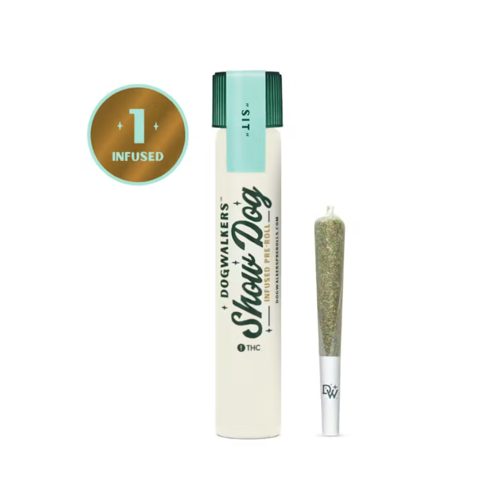 Photograph of product: 1g Infused Pre-Roll | Animal Face | Dogwalker