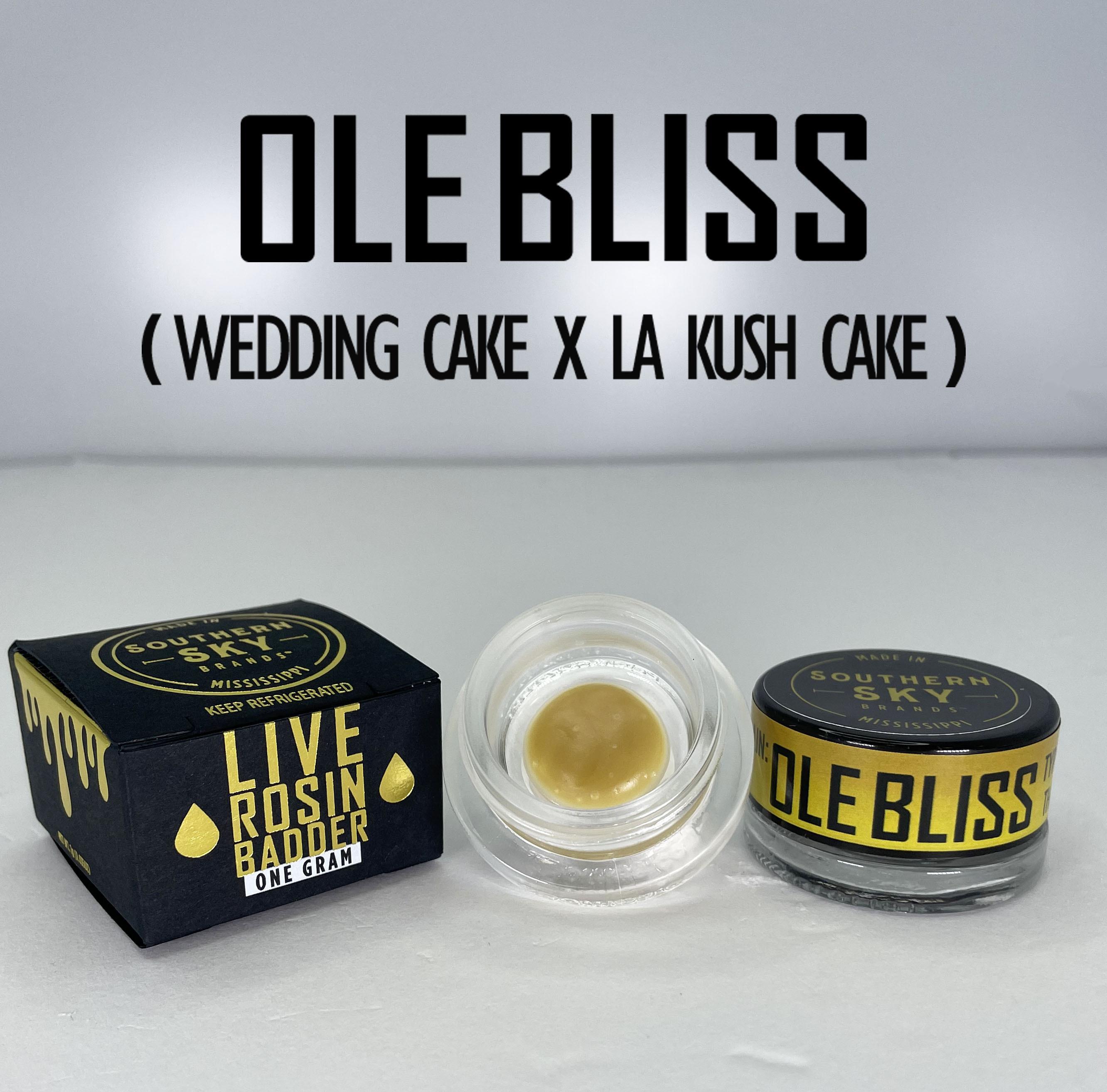 Photograph of product: Southern Sky | 1g | Ole Bliss | Live Rosin