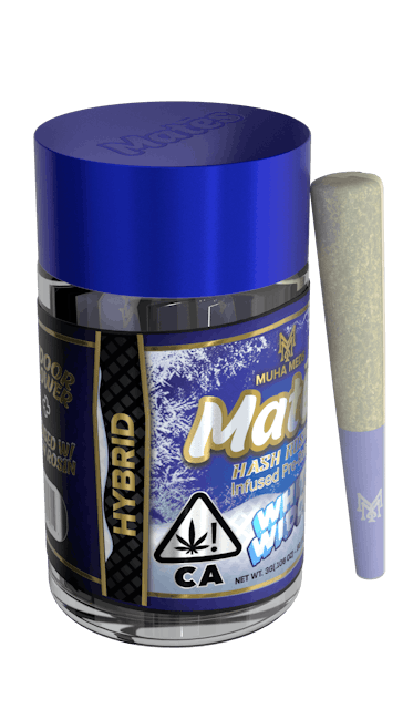 Photograph of product: White Widow au chocolat Rosin Mates Pre-Rolls