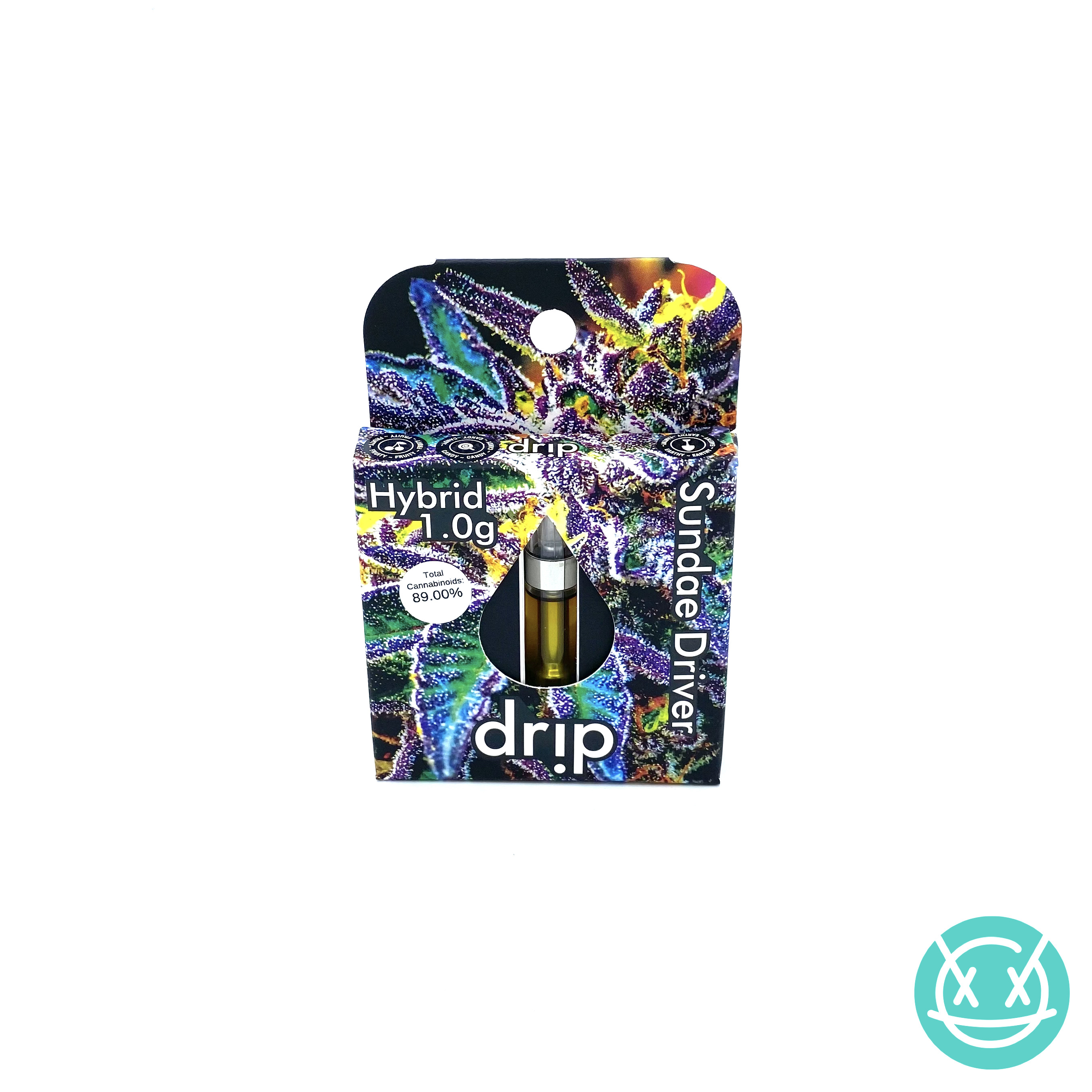 Photograph of product: Drip Distillate Vape Cartridge - Sundae Driver