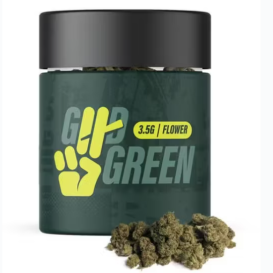 Photograph of product: Good Green |  OMG  1/8oz - Hybrid
