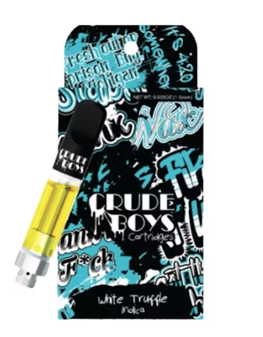 Photograph of product: Crude Boys White Truffle Distillate Cartridge