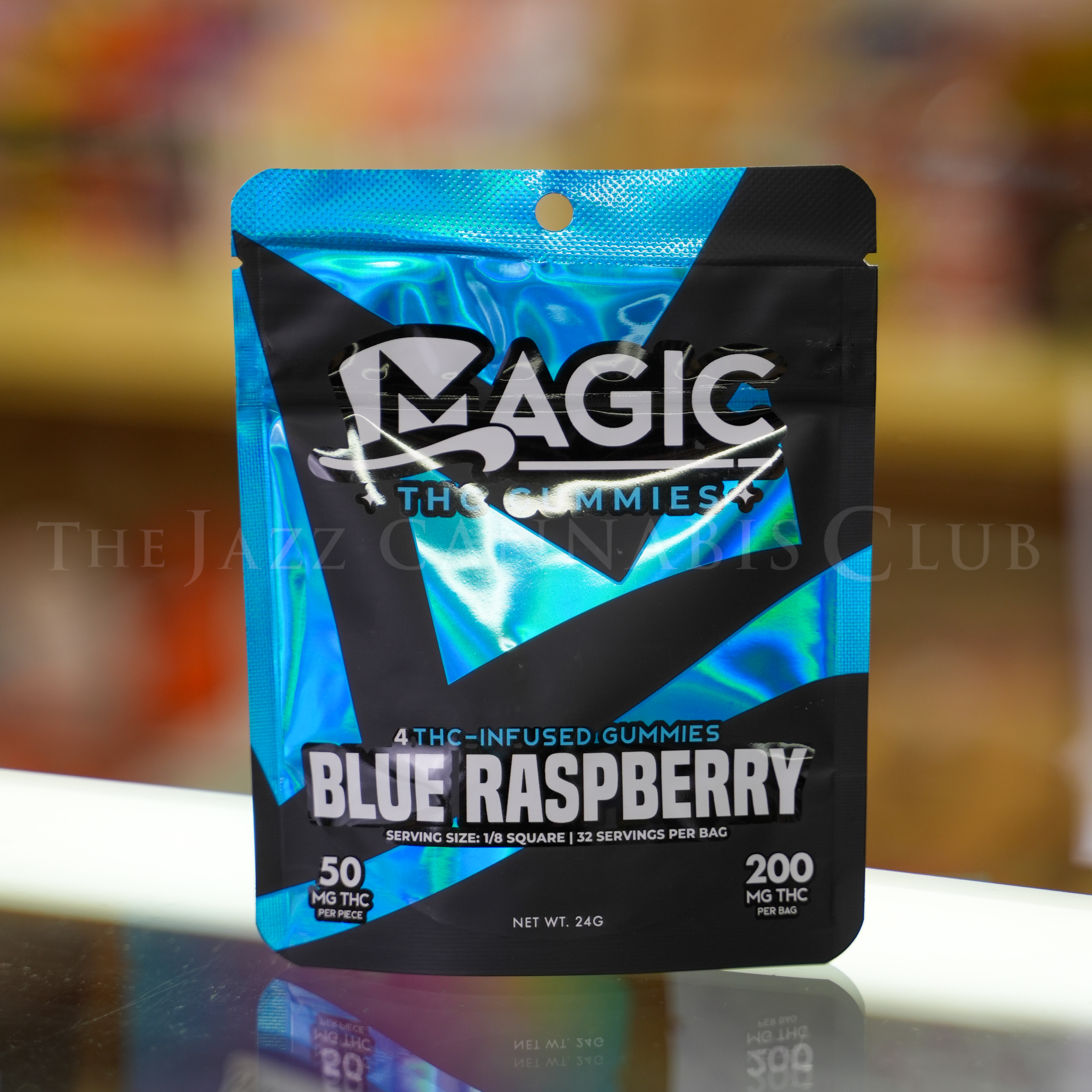 Photograph of product: Magic - Blue Raspberry 200mg Gummies