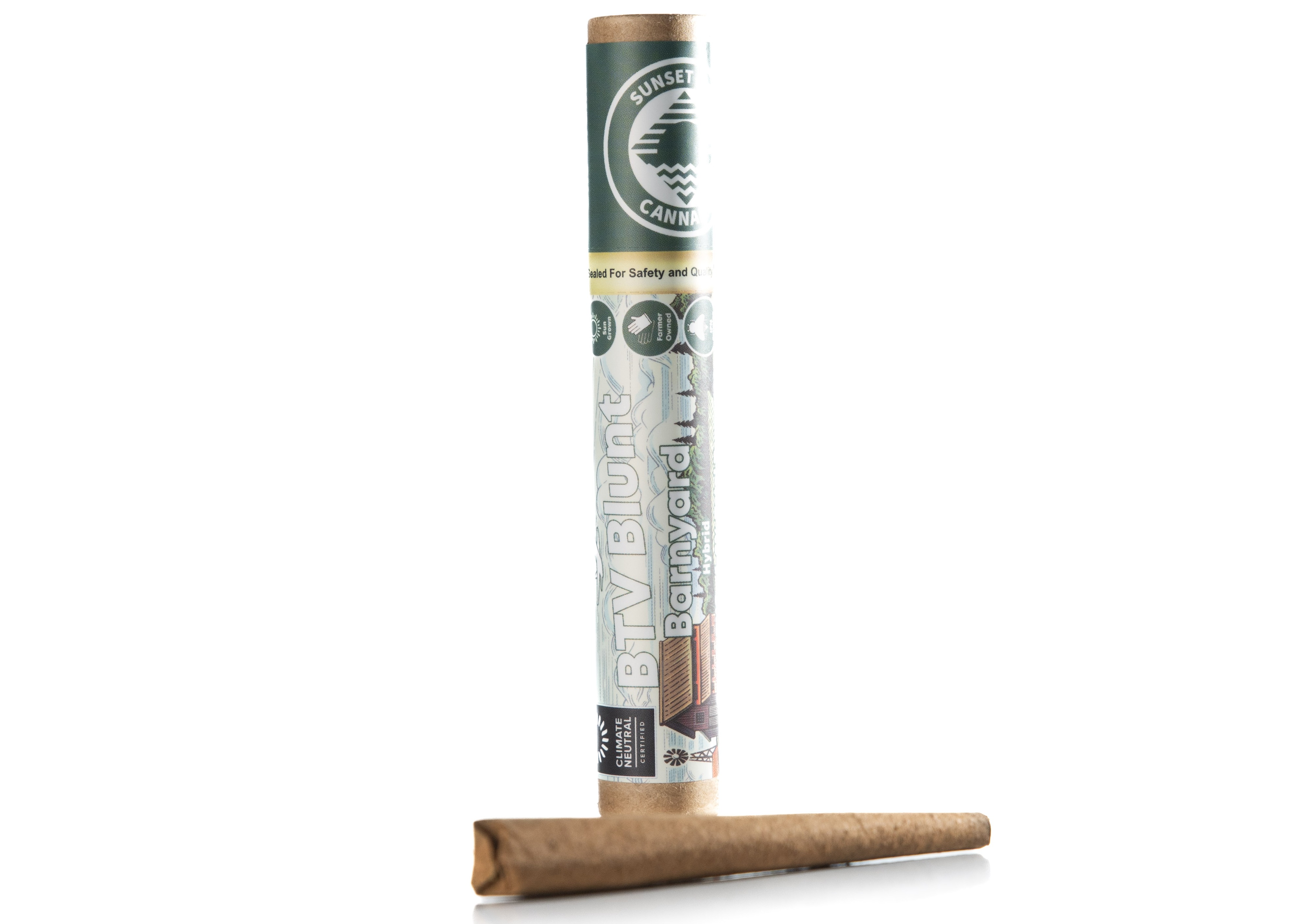 Photograph of product: Sunset Lake | Barnyard BTV Blunt | 1g