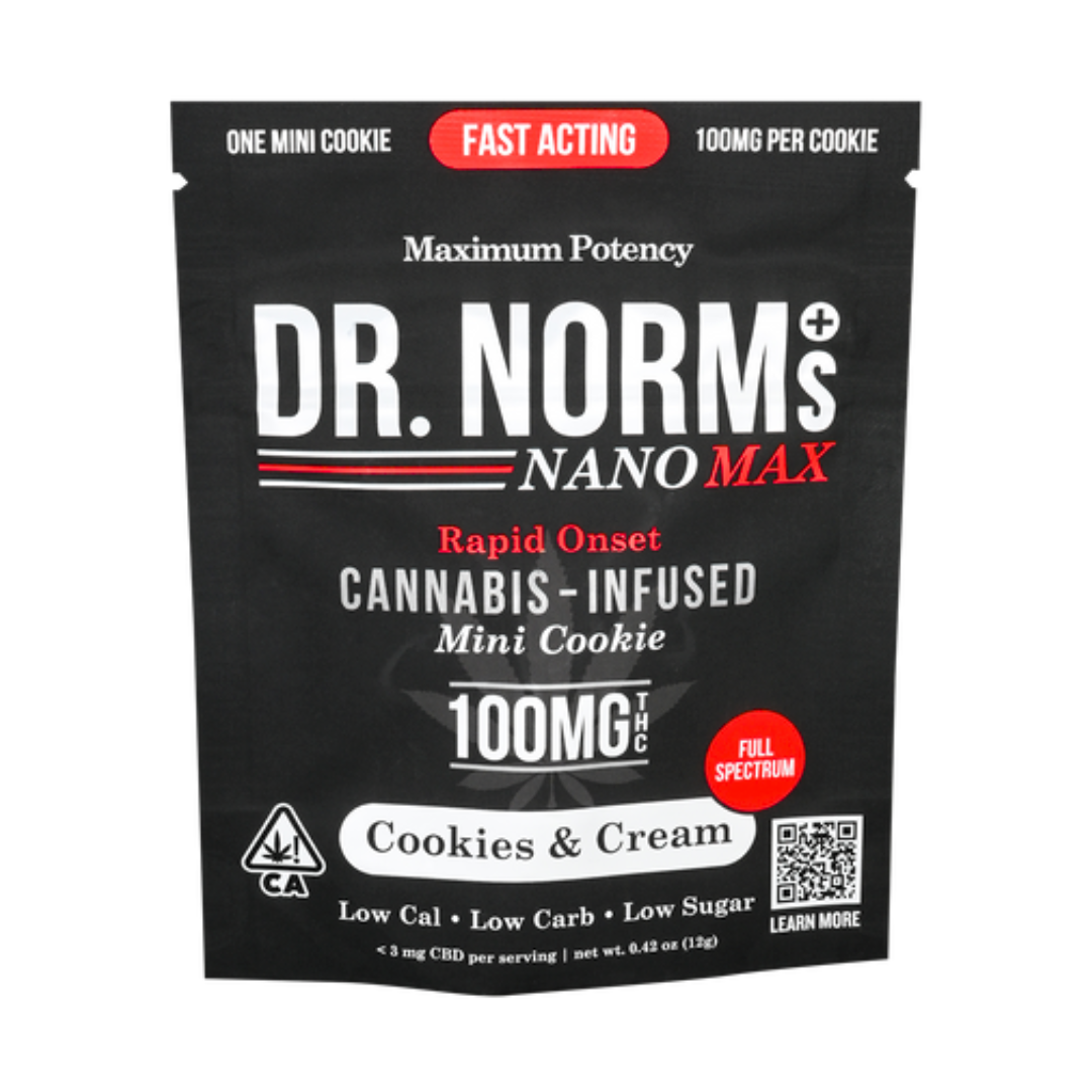Photograph of product: COOKIES N CREAM FAST ACTING NANO MAX COOKIE (SINGLE)