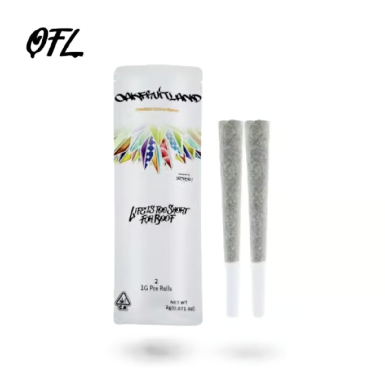 Photograph of product: GUAVA-LICIOUS 1G DUAL PACK PREROLLS