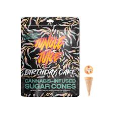 Photograph of product: Edible | Birthday Cake Cone | 200mg | Jungle Juice