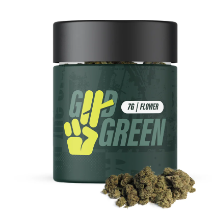 Photograph of product: Good Green (Mixed Buds) | GMO x Trophy Wife | 7g (Hybrid)